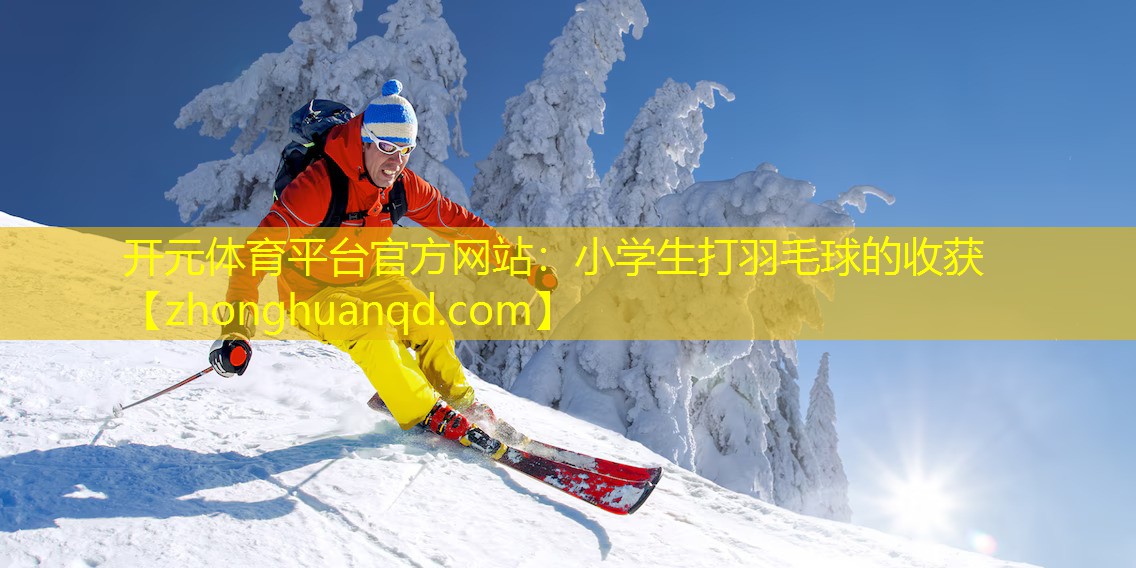 开元体育平台官方网站：小学生打羽毛球的收获